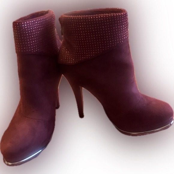 Suede Ankle Boots - Picture 1 of 15